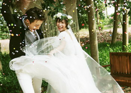 婚纱照图片 个性,浪漫婚纱照中的爱情诗篇